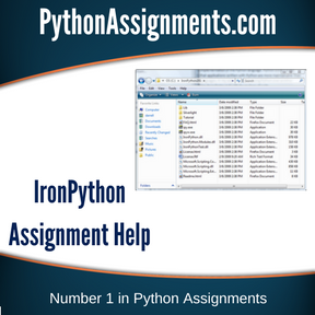 IronPython Assignment Help